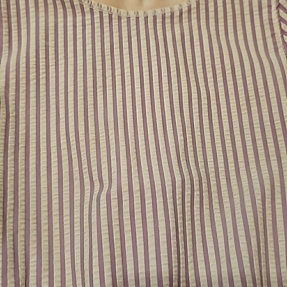 Ruffle button seersucker bathing suit - Picture 2 of 4